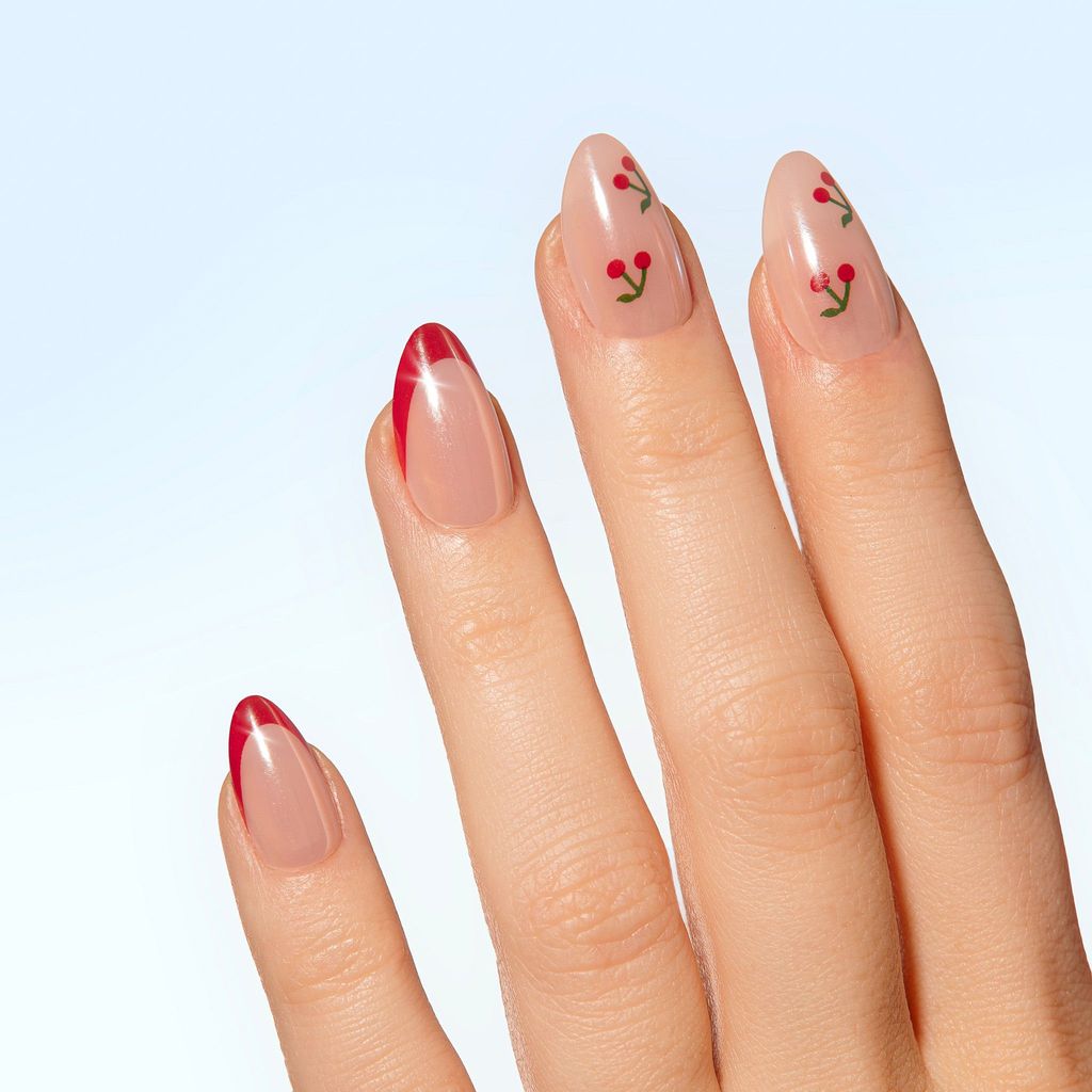 cherry nails