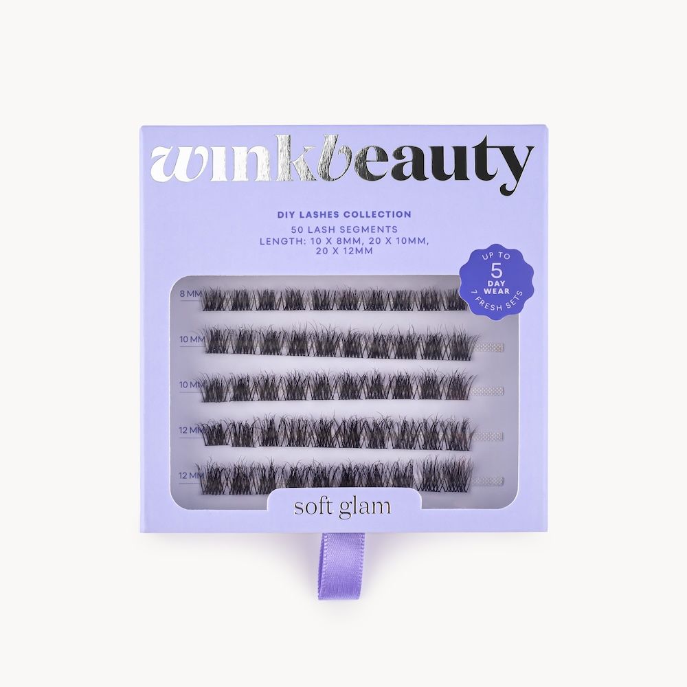 lead photo eyelashes soft glam S packaging