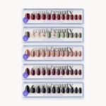 Autumn Date nail set press on