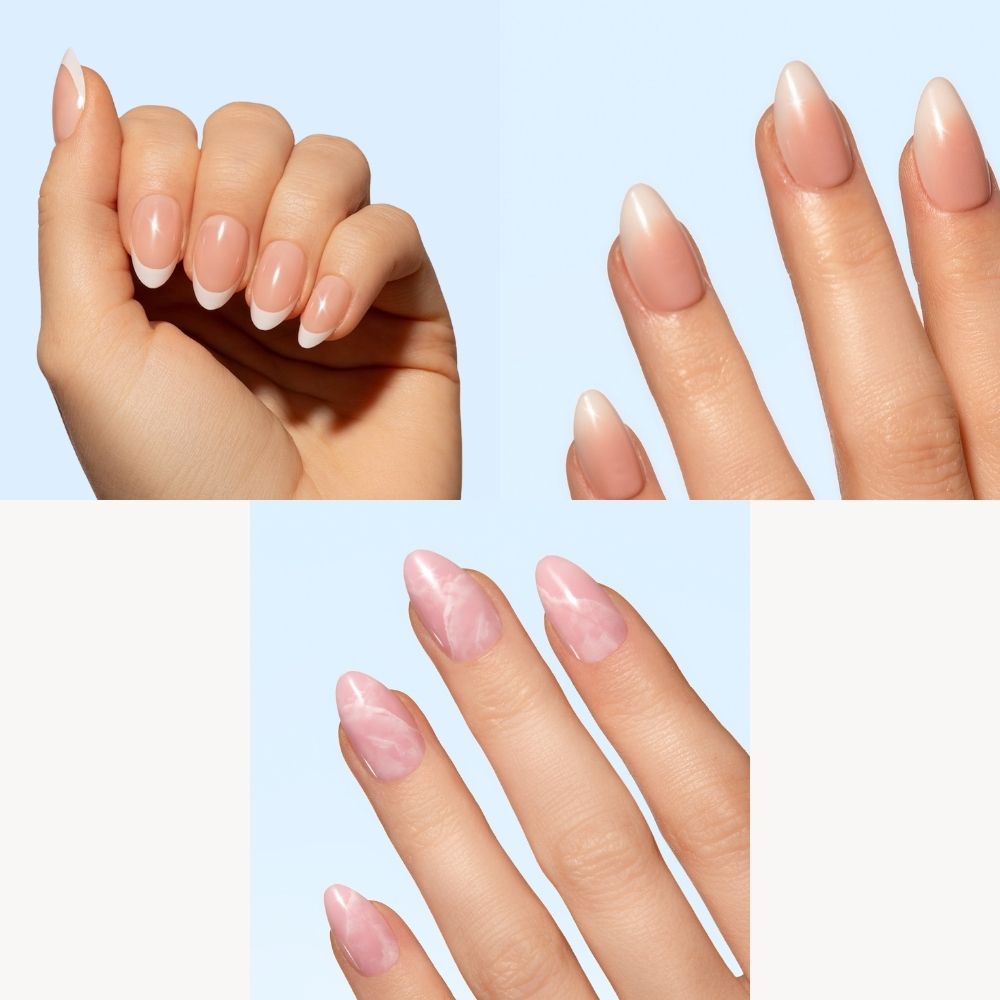 Almonds press-on nails